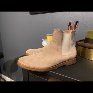 New Republic Suede Chelsea Boots slip on